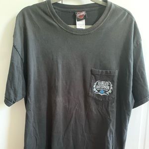 Vintage Harley Davidson XL t shirt Red River Texas